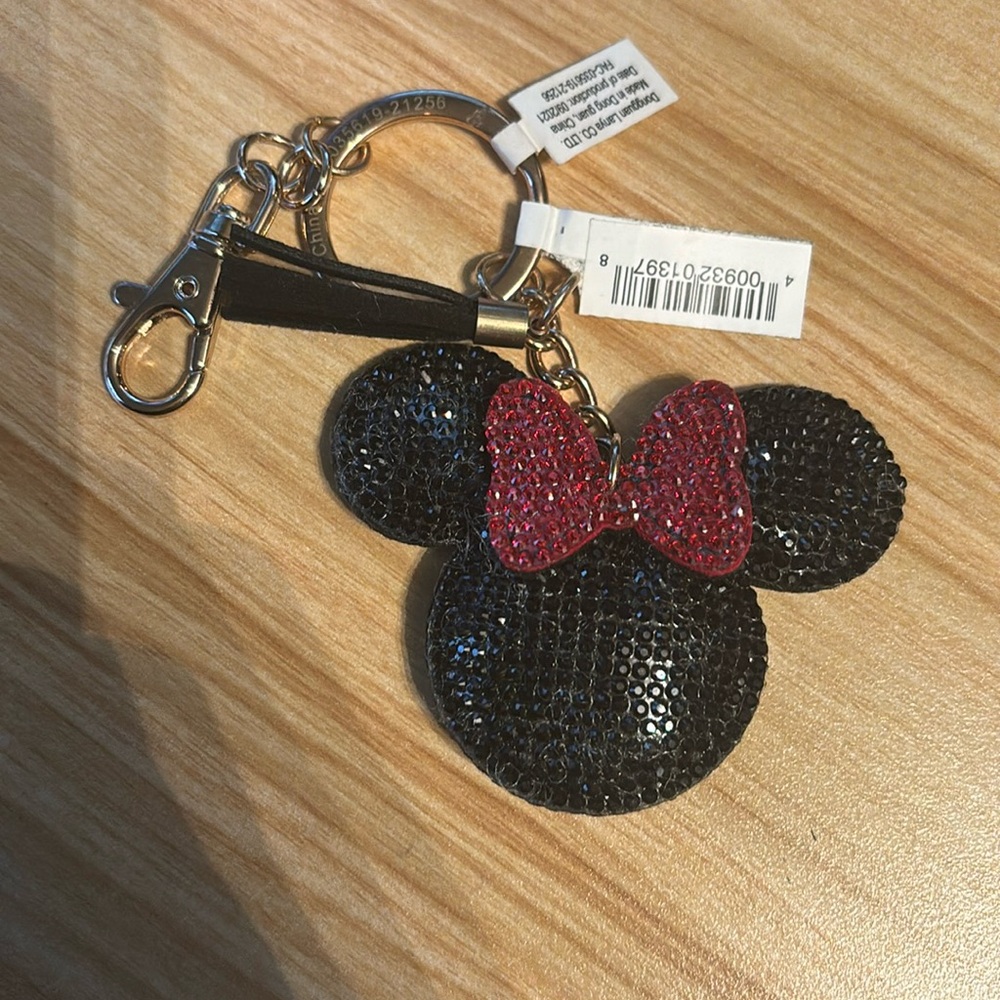 NWT: Minnie Mouse Bag Charm